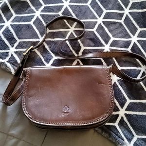 Florence Leather Crossbody Bag